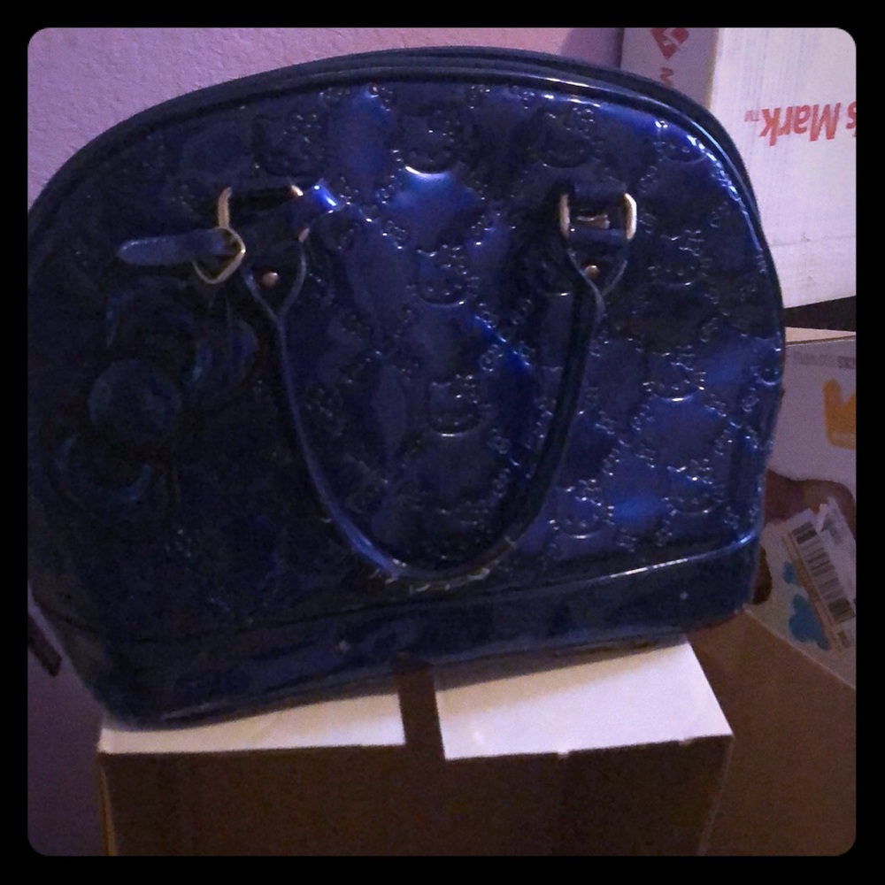 COPY - Lg blue hello kitty Purse